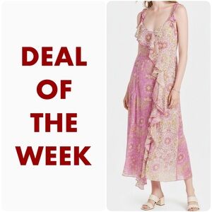 MISA LOS ANGELES Frederica Dress, Flora Medallion Mix, Large